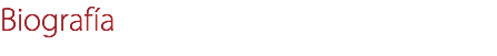 Biografía